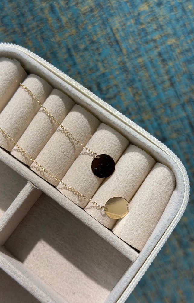 گوشواره بخیه ای دایره